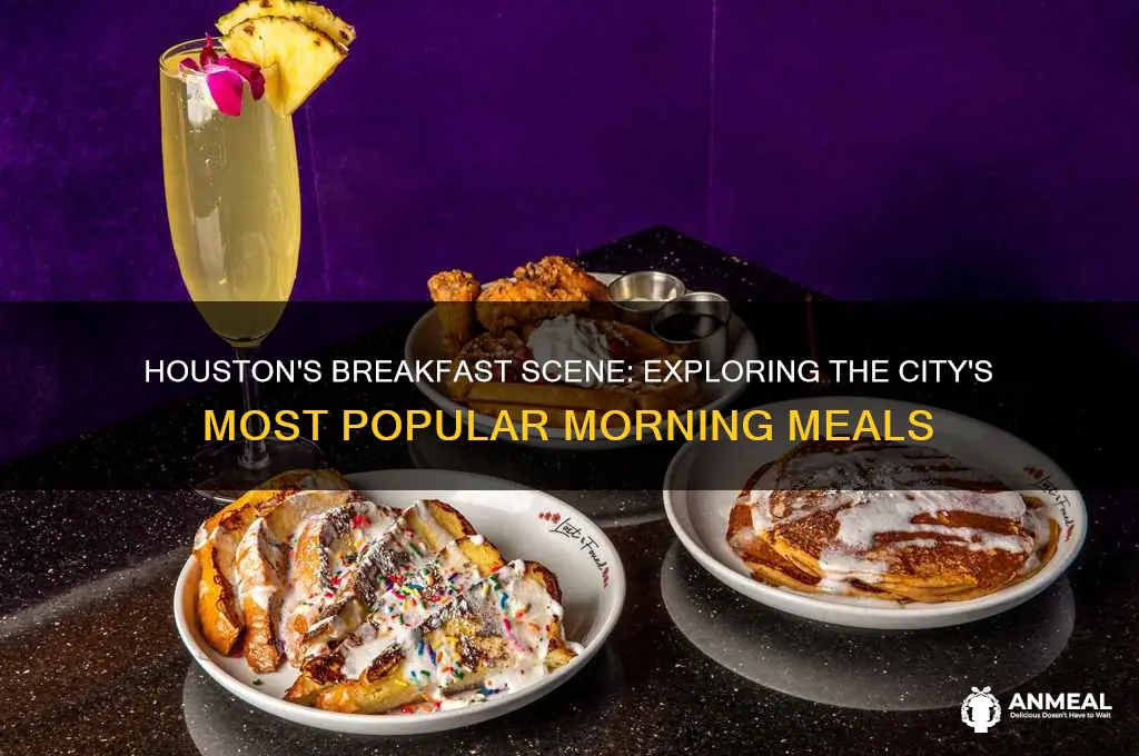 what is a typical breakfast houston