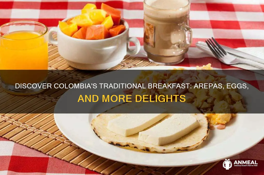what is a typical breakfast in colombia