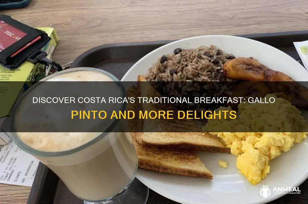 what is a typical breakfast in costa rica