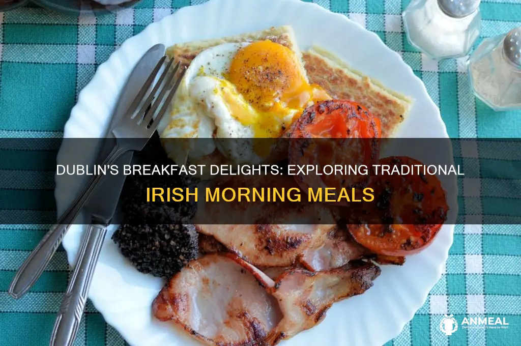 what is a typical breakfast in dublin ireland