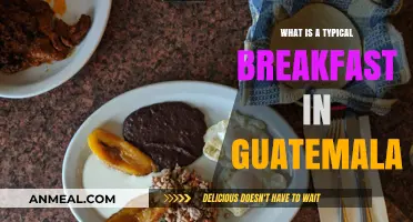 Exploring Guatemala's Traditional Breakfast: Flavors, Ingredients, and Culture