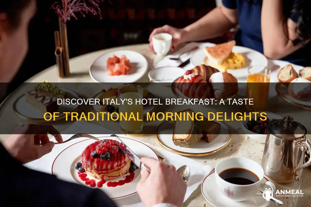 what is a typical breakfast in italy hotel