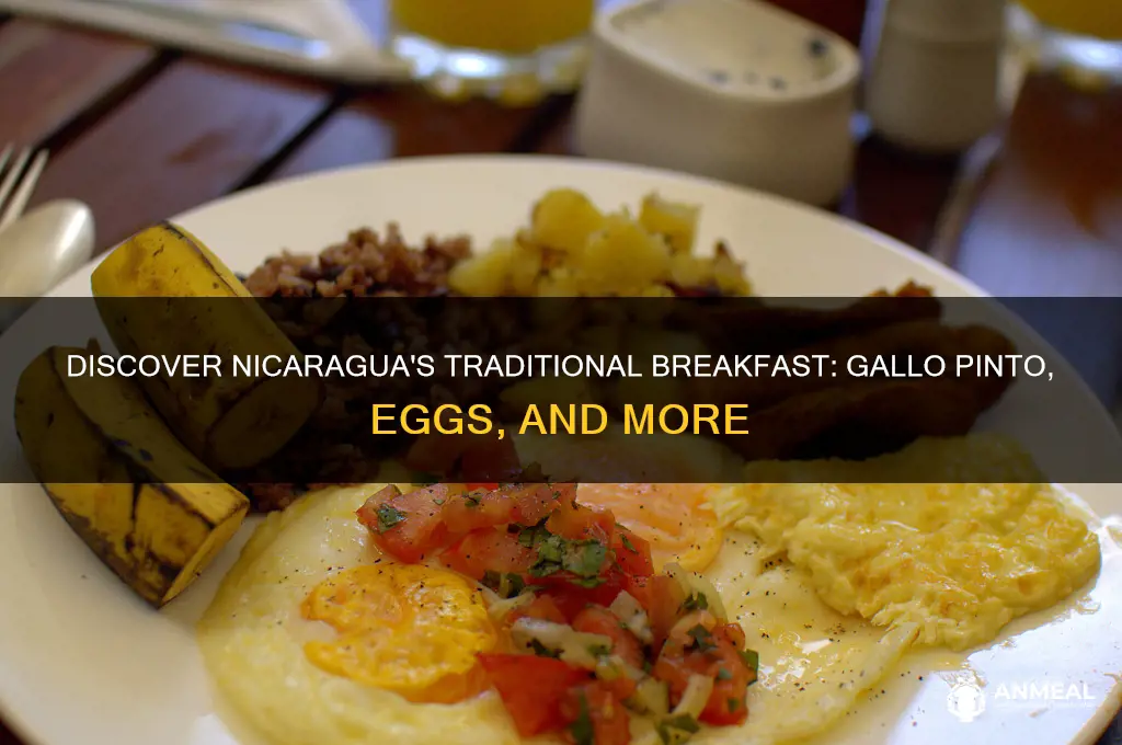 what is a typical breakfast in nicaragua