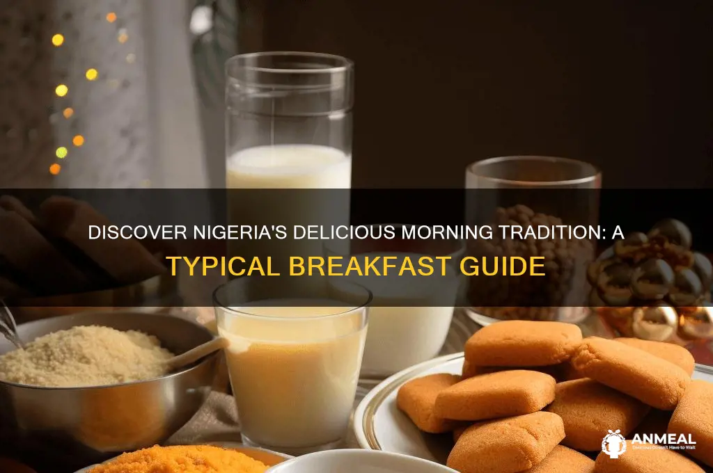 what is a typical breakfast in nigeria