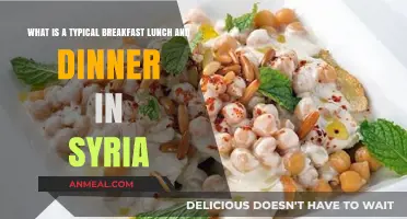 Syrian Daily Meals: Exploring Traditional Breakfast, Lunch, and Dinner