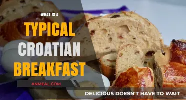 Discovering Croatia's Morning Delights: A Guide to Traditional Breakfasts