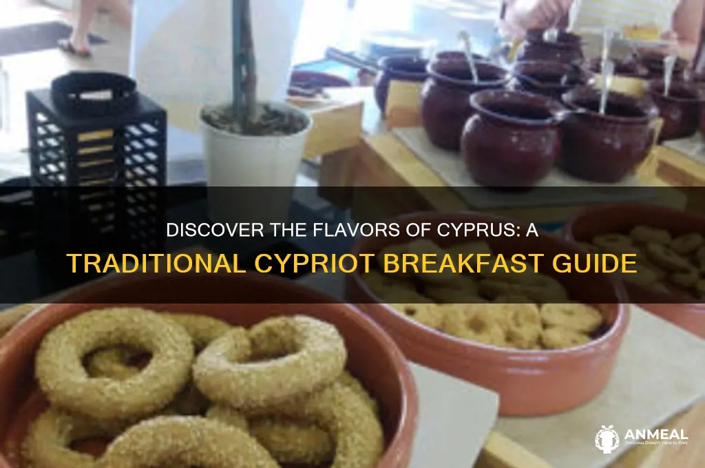 what is a typical cypriot breakfast
