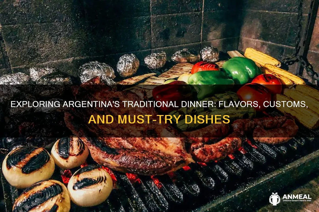 what is a typical dinner in argentina