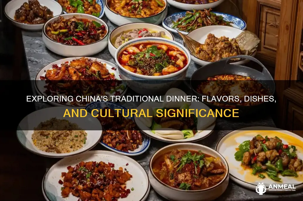 what is a typical dinner in china