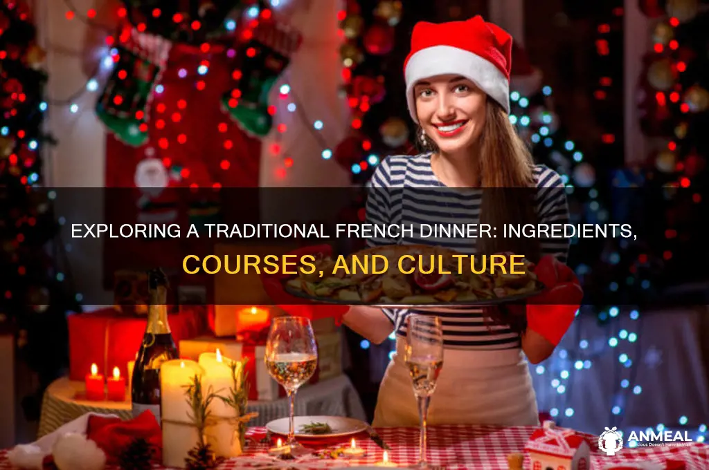 what is a typical dinner in france