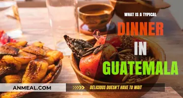 Exploring Guatemala's Traditional Dinner: Flavors, Dishes, and Cultural Significance