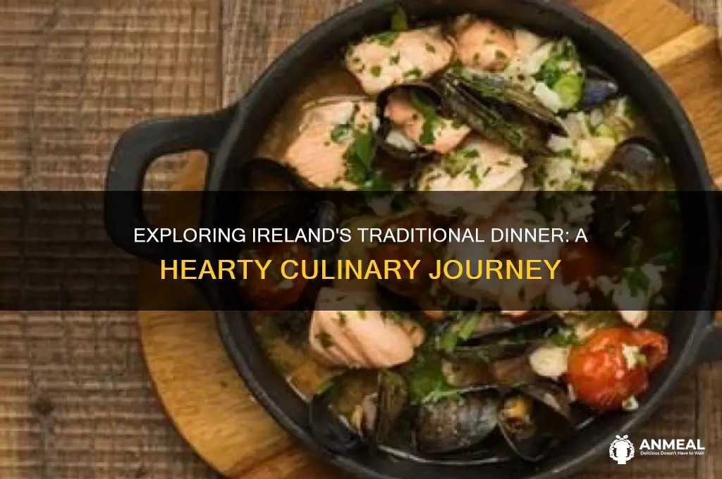 what is a typical dinner in ireland