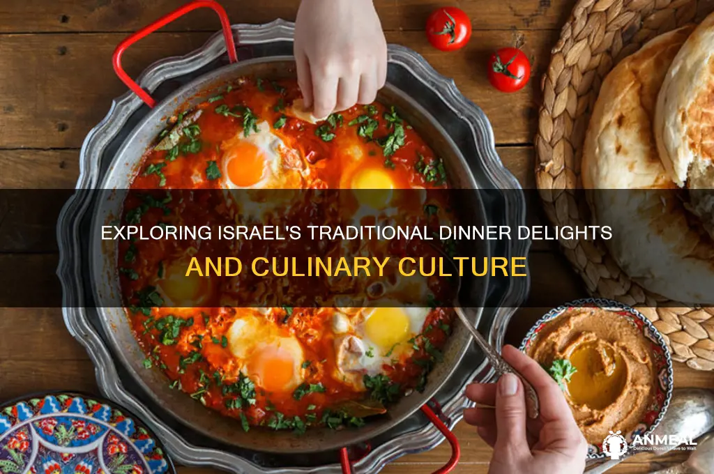 what is a typical dinner in israel