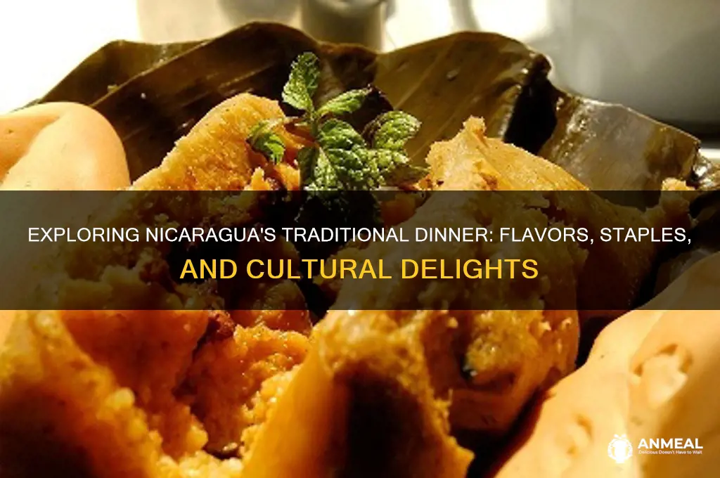 what is a typical dinner in nicaragua
