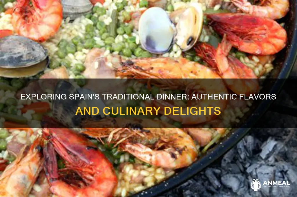 what is a typical dinner in spain