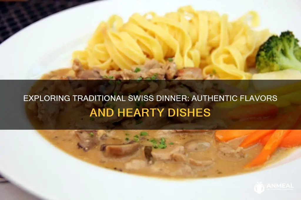 what is a typical dinner in switzerland