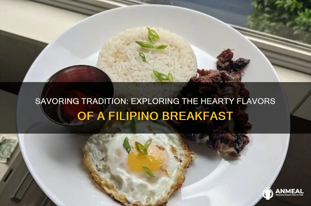 what is a typical filipino breakfast