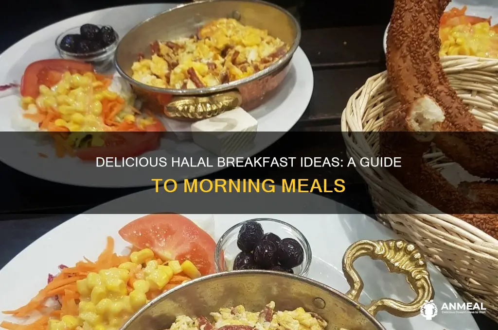 what is a typical halal breakfast