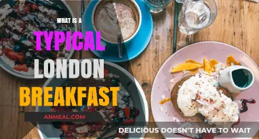 A Classic London Breakfast: Beans, Toast, and More Delights