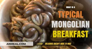 Traditional Mongolian Breakfast: A Hearty Start to the Day