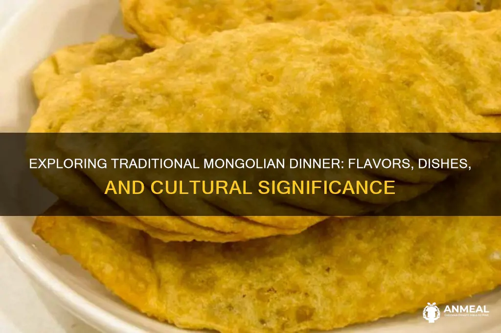 what is a typical mongolian dinner