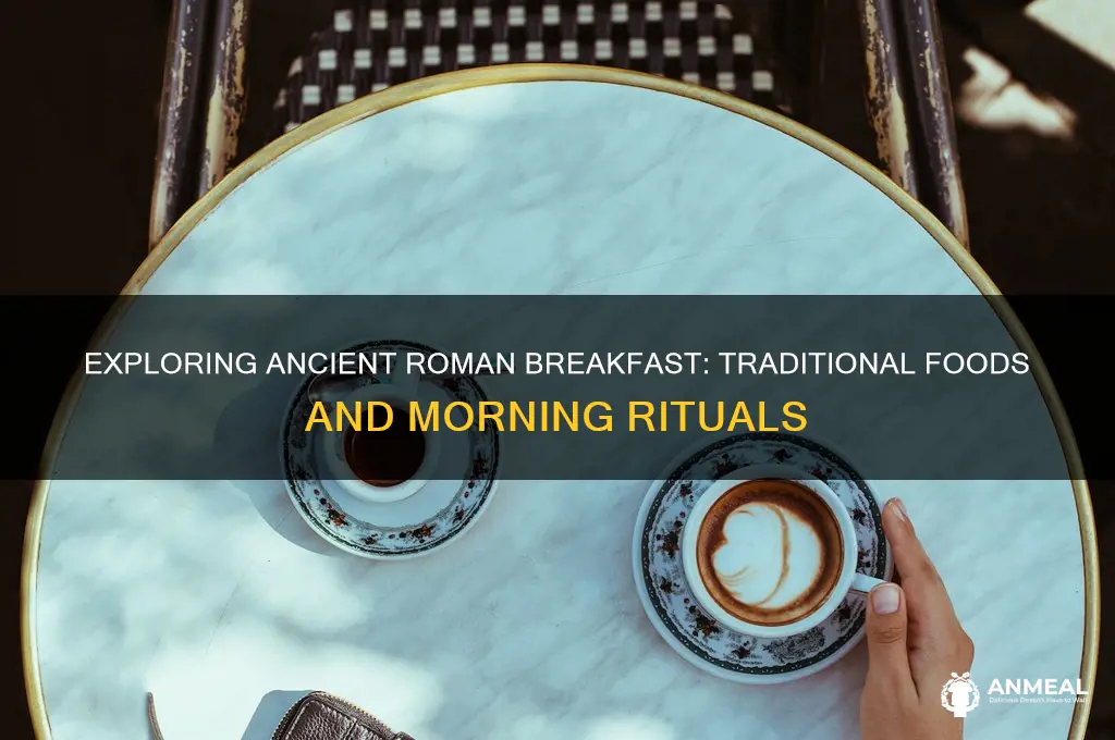 what is a typical roman breakfast