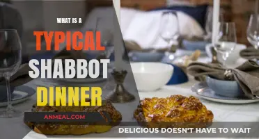 Exploring the Traditions of a Typical Shabbat Dinner Menu