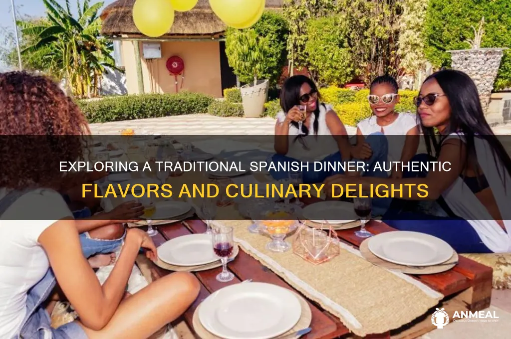 what is a typical spanish dinner
