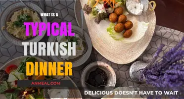 Exploring a Traditional Turkish Dinner: Flavors, Dishes, and Customs