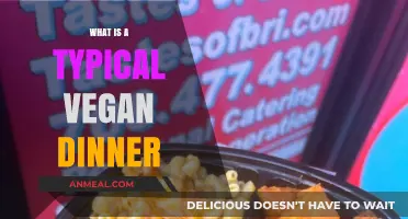 Delicious and Nutritious: Exploring a Typical Vegan Dinner Menu