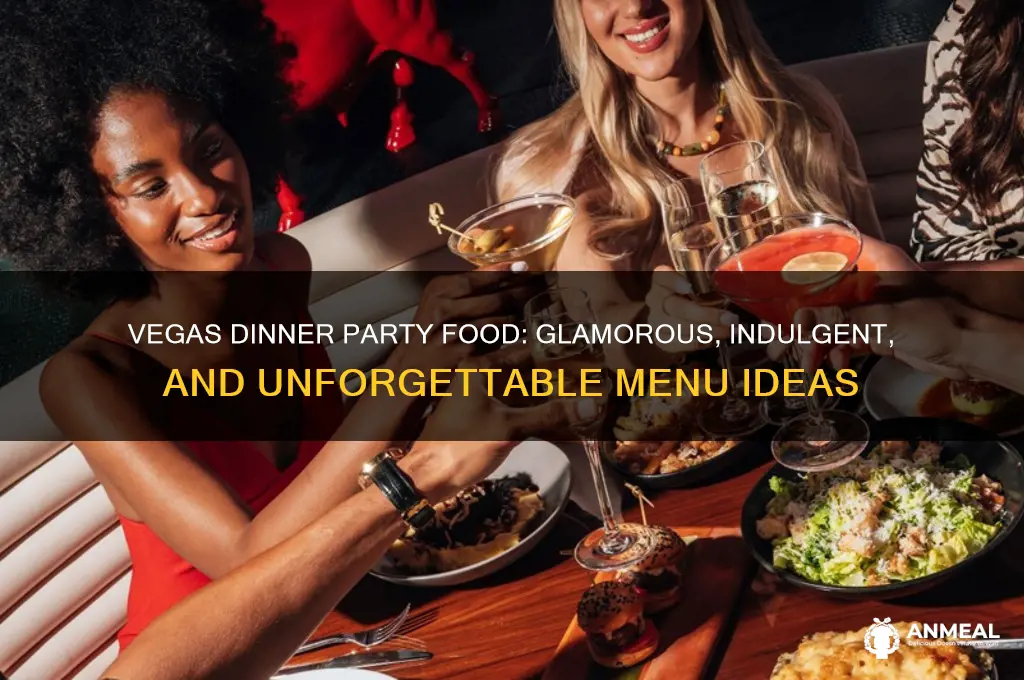what is a vegas dinner party food
