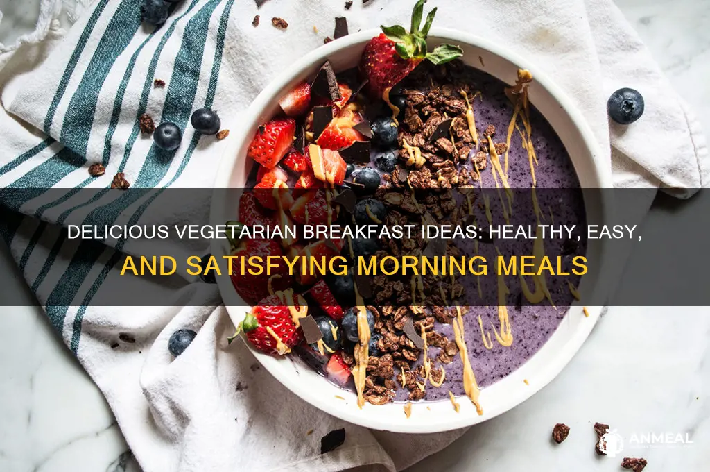 what is a vegetarian breakfast