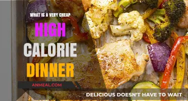 Budget-Friendly, High-Calorie Dinner Ideas for Quick and Easy Meals