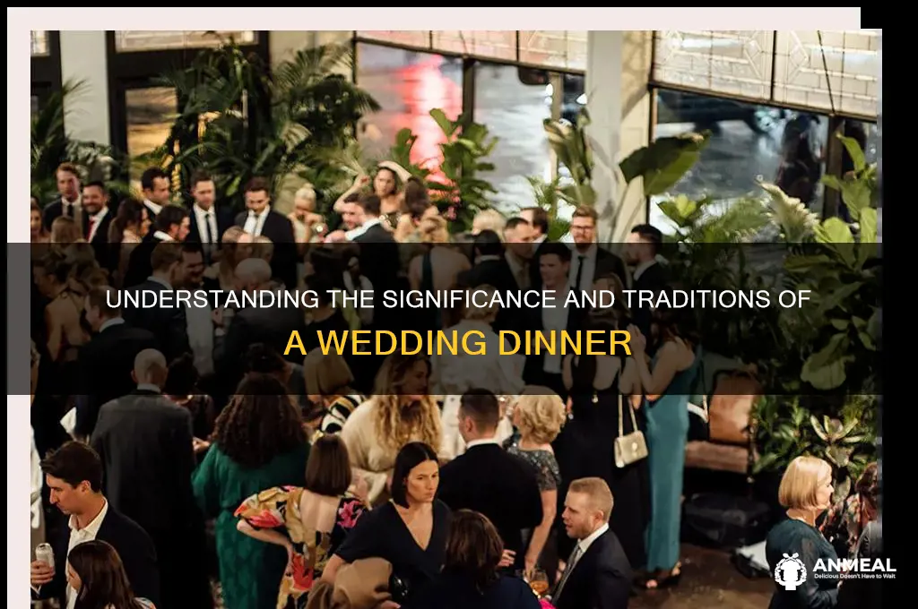 what is a wedding dinner
