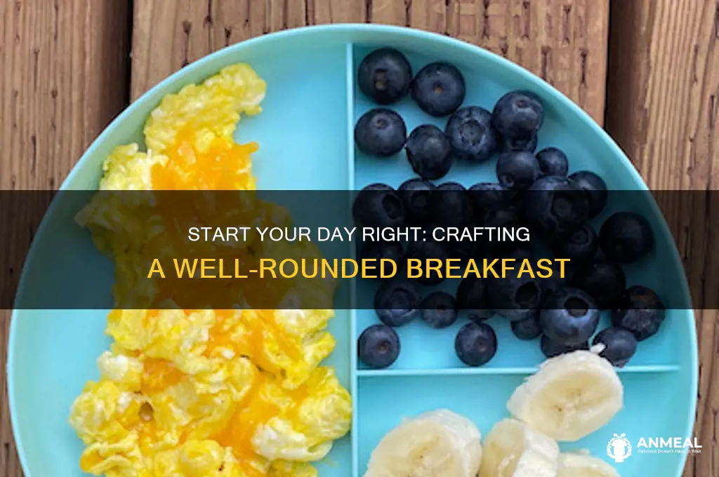what is a well rounded breakfast