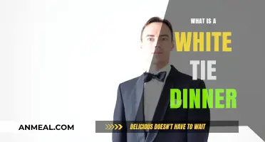 Understanding the Elegance of a White Tie Dinner Event
