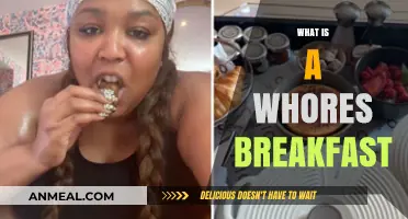What is a Whore's Breakfast? Unraveling the Urban Legend
