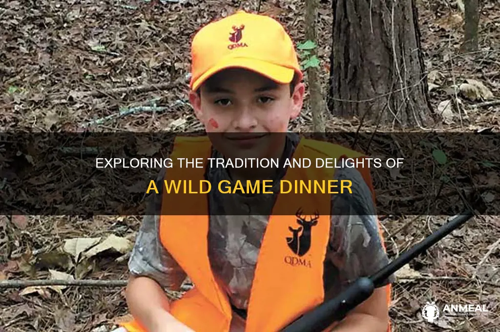what is a wild game dinner