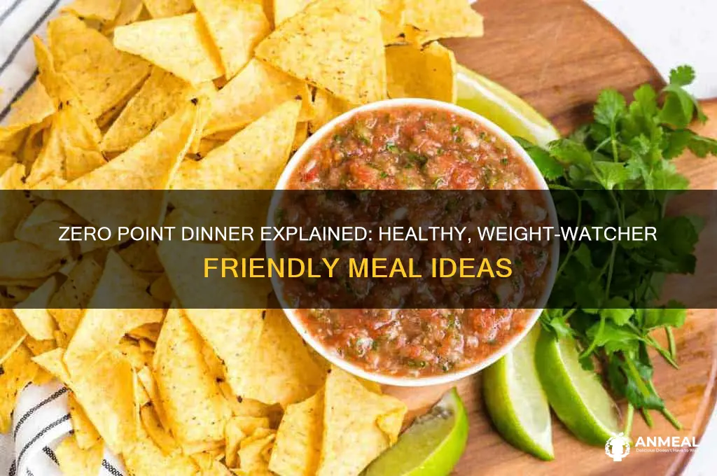 what is a zero point dinner