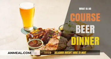 Exploring the Culinary Delight of an A5 Course Beer Dinner