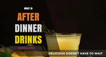 Exploring the Perfect After-Dinner Drinks: Digestifs and Nightcaps Explained