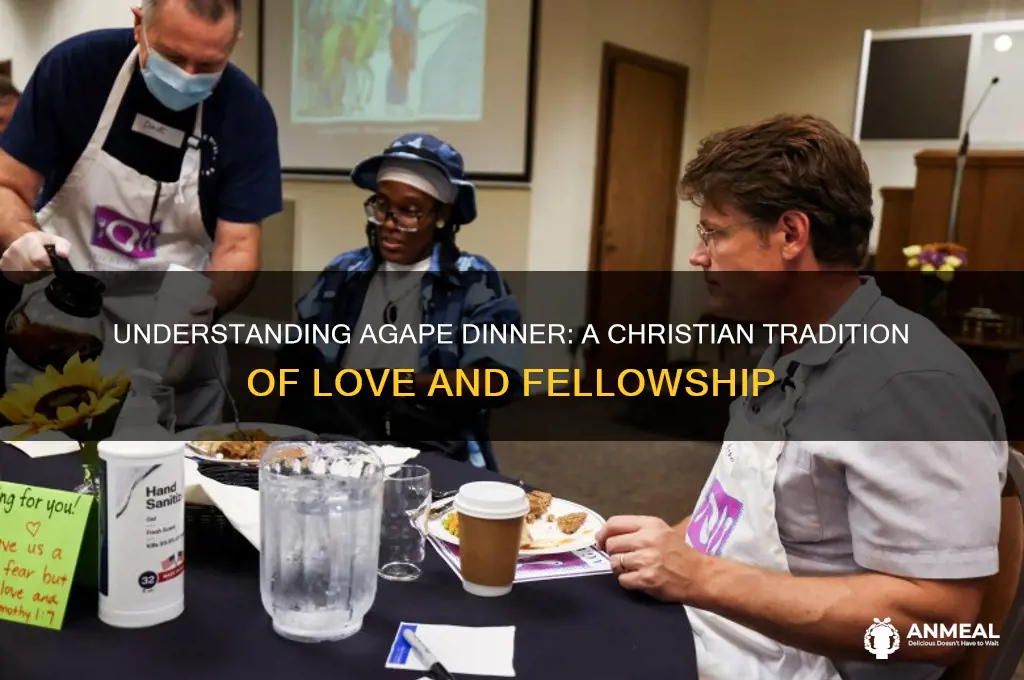 what is agape dinner