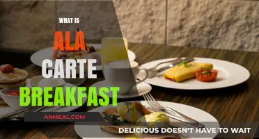 Understanding Ala Carte Breakfast: Customizable Morning Meals Explained