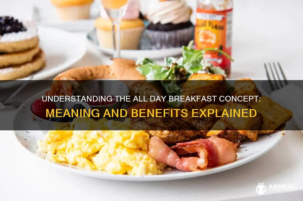 what is all day breakfast meaning