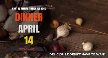 Allium's Neighborhood Dinner: April 14th Community Feast Explained