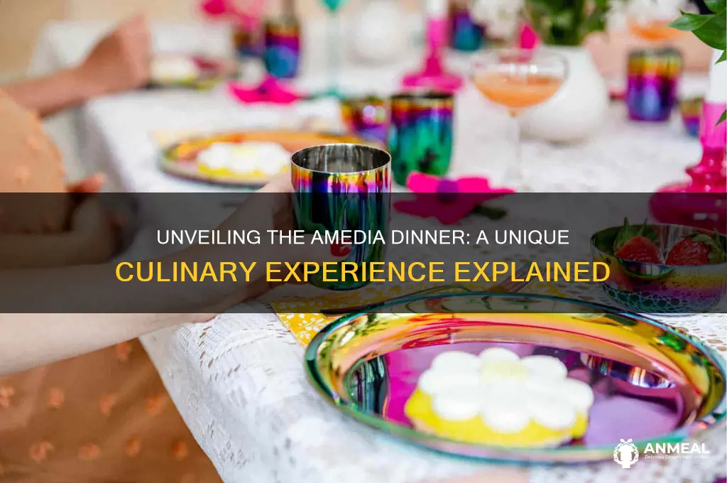 what is amedia dinner