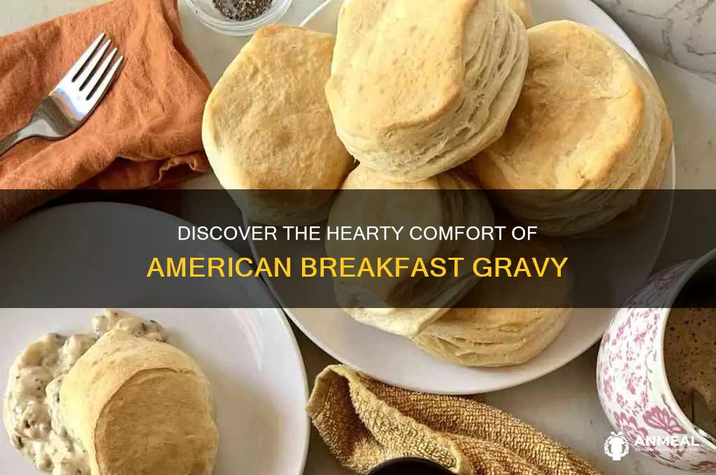 what is american breakfast gravy