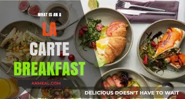 Understanding the Flexibility of an A La Carte Breakfast Menu