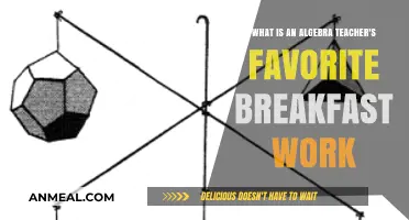 Algebra Teacher's Breakfast: Solving Equations with Cereal and Coffee