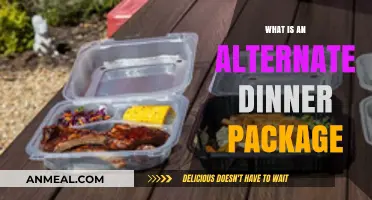 Discover the Benefits of an Alternate Dinner Package Option